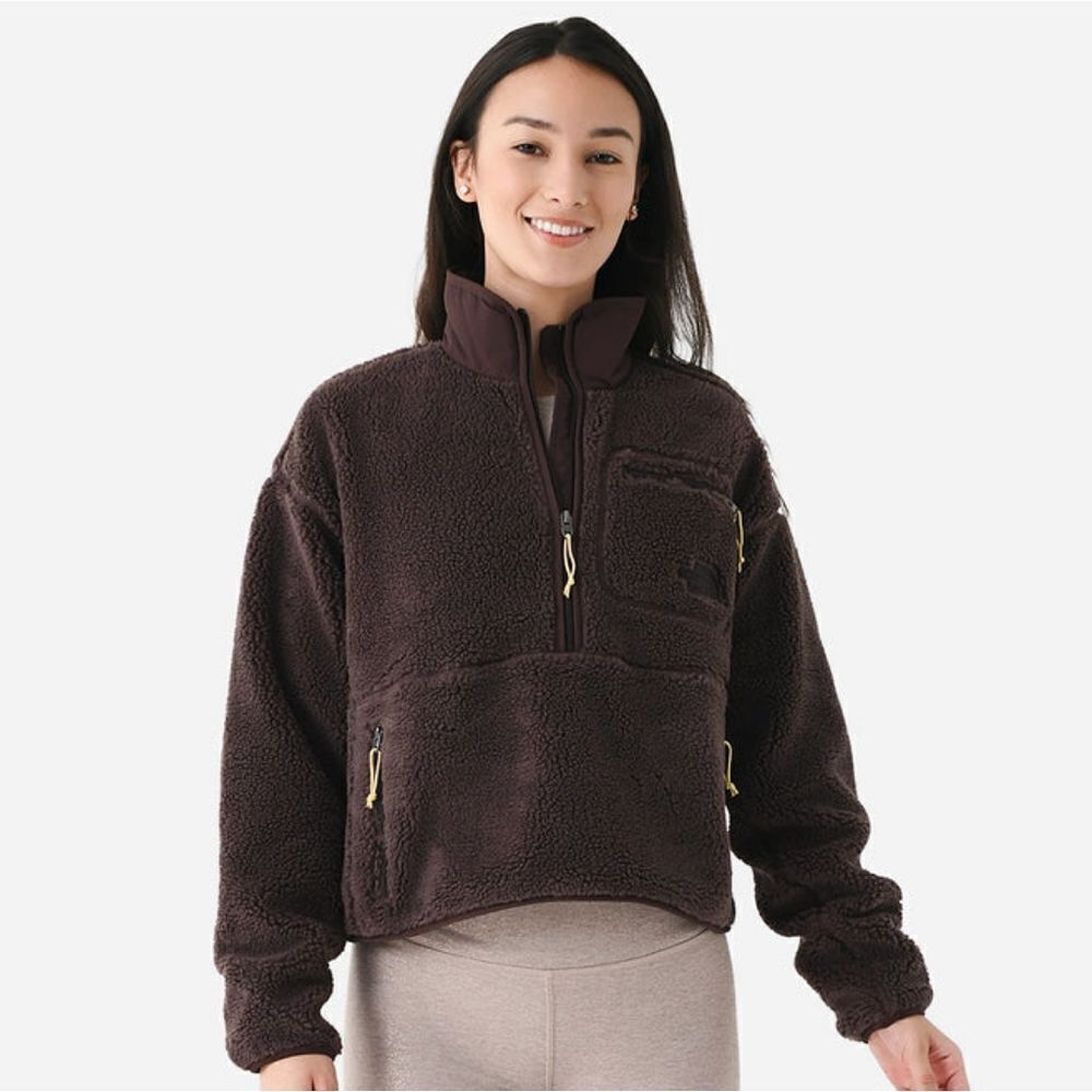 The North Face Women's Bomber Jacket in Dark Brown